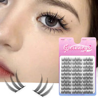 Luxe Lashes DIY Natural Cluster Lashes – Mixed Tray Lash Extension Look