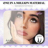 Luxe Lashes Manga Cluster Lashes – Natural Volume Mixed Tray DIY
