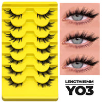 Luxe Lashes Winged Cat Eye Strip Lashes – Elongated Fluffy Faux Mink