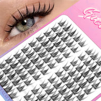Luxe Lashes DIY Natural Cluster Lashes – Mixed Tray Lash Extension Look