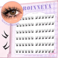 Luxe Lashes Manga Cluster Lashes – Natural Volume Mixed Tray DIY